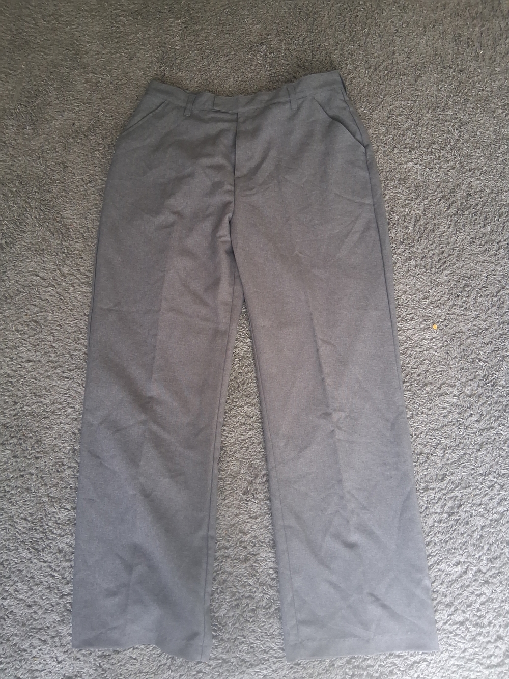 Northcrest Women's Gray Ankle-Length Dress Pants